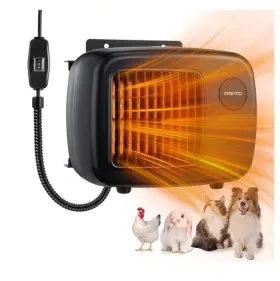 Dreyoo 445032885899 Dog House Heater With Thermostat Pet 6ft Anti Chew Cord