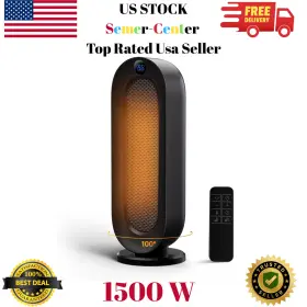 1500w Duomiy S720 Space Heater For Indoor Use Electric Heaters With 100 16.5inch Ceramic H