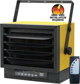 Dura Heat Ewh5100 Hard-wired Ceiling Electric Garage Space Heater Remote 7 500 Watt