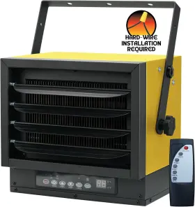 Ewh5100 Dura Heat Hard-wired Ceiling Electric Garage Space Heater Remote 7 500 Watt