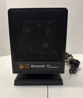Cz-1118 Duracraft Vintage Heat Furnace Plus Compact Ceramic Fan Space Heater