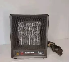 Cz-306 Duracraft Tested Works Vintage Portable Ceramic Air Space Heater 1500w
