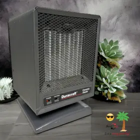 Cz-307 Duracraft Vintage Portable Ceramic 1500w Space Air Heater See Video