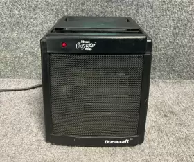 Cz-308 Duracraft Heat Express Plus Tabletop Ceramic Air Space Heater In Black