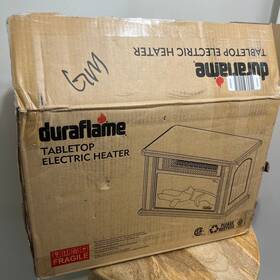 Duraflame 12345 Tabletop Electric Heater - Portable Fireplace Design In Original Box