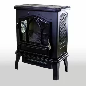 Duraflame 611768148141 Infrared Electric Stove Fireplace Black