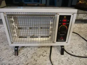 Dfh-ih-13-t Duraflame 1250 W - 1500watt Portable Radiant Heater With Thermostat Rh150