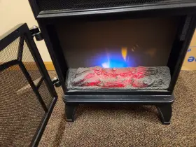Dfi-550-1 Duraflame Electric Space Heater With Fan And Artificial Flames