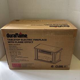 Duraflame Dfs-559-02 Tabletop Electric Bronze Fireplace With Flame Effect New