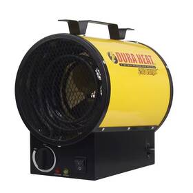Duraheat 445012596586 Electric Fan Forced Air Heater 3750 Watt 12 800 Btu 220 Volt Mountable Portable