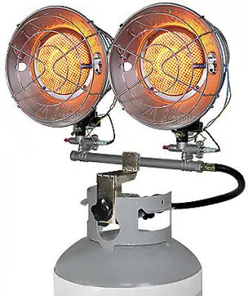 Tt-30csa Duraheat Tt30csa Tank-top Propane Heater 30 000-btu -tt-30csa