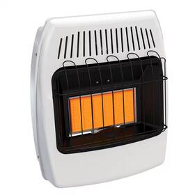 Dyna-glo 445015423469 Natural Gas Wall Heater 18 000 Btu Infrared Vent Free Indoor Home Cabin Heating