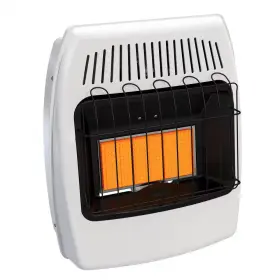 Dyna-glo 445015423469 Natural Gas Wall Heater 18 000 Btu Infrared Vent Free Indoor Home Cabin Heating