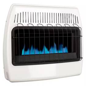 Dyna-glo 445044733775 30 000 Btu Vent Free Liquid Propane Blue Flame Wall Heater
