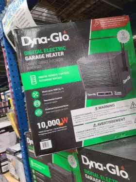 Dyna-glo 711182021997 10 000-watt Dual Heat Electric Garage Heater With Remote
