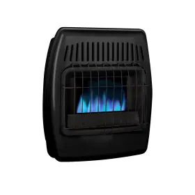 Dyna-glo 872076037859 10 000 Btu Liquid Propane Blue Flame Ice House Vent Free Wall Heater Black