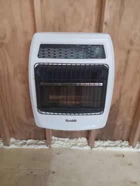 Dyna-glo Bf10dtl-2 Dyna-glo 10 000 Btu Liquid Propane Blue Flame Vent-free Wall Heater