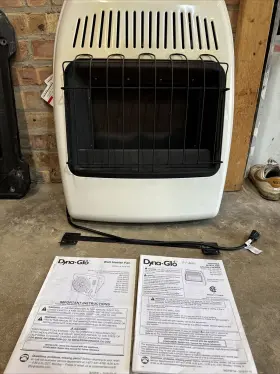 Bf20nmdg-4 Dyna-glo Bf20nmdg Natural Gas Or Propane Vent Free Heater - 20 000 Btu
