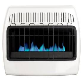 Dyna-glo Bf30dtdg-4 30000 Btu Dual Fuel Vent Free Wall Heater Thermostat Propane Natural Gas Heat