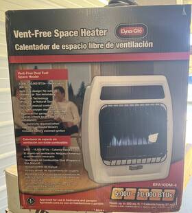 Dyna-glo Bfa10dm-4 Dyna-glo 300 Sq Ft 10000 Btu Natural Gas/propane Wall Heater