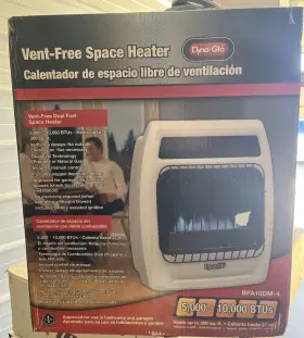 Bfa10dm-4 Dyna-glo 300 Sq Ft 10000 Btu Natural Gas/propane Wall Heater