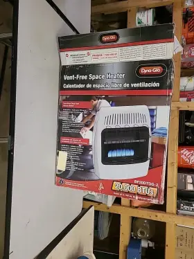 Bfss30lpt-4p Dyna-glo 30k Btu Lp Blue Flame Vent Free T-stat Wall Heater