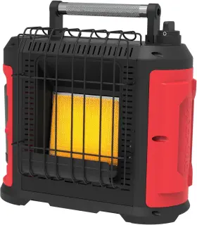 Ha10r Dyna-glo 10k Btu Grab N Go Portable Propane Heater - Red