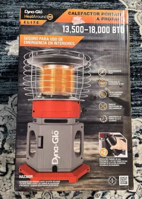 Ha2360r Dyna-glo Heataround 360 Elite Model - New In Box