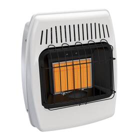 Dyna-glo Ir12dtdg-2 12000 Btu Dual Fuel Vent Free Infrared Wall Heater Thermostat Lp Natural Gas