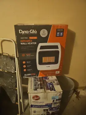 Ir30dtl-2 Dyna-glo 30000-btu Wall Mount Dual Fuel Propane/natural Gas Vent Free