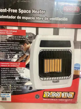 Irss12ngt-2n Dyna-glo 12 000 Btu Vent-free Infrared Natural Gas Wall Heater
