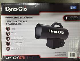 Dyna-glo Lpfae600dg Dyna-glo Portable Forced Air Heater 40k-60k Btu Propane Steel