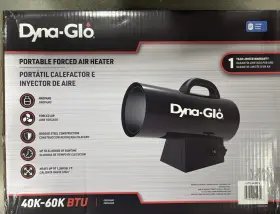 Lpfae600dg Dyna-glo Portable Forced Air Heater 40k-60k Btu Propane Steel