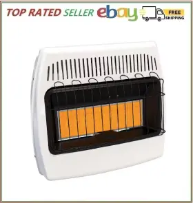 Moir30dtdg-2 Dyna-glo 30000 Btu Dual Fuel Vent Free Radiant Floor Wall Heater Natural Gas Propane