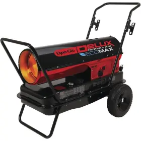 Mokfa135dgd Dyna-glo 135000 Btu Portable Kerosene Forced Air Heater Multi Fuel Thermostat Industrial