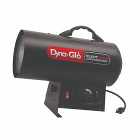 Dyna-glo Molpfa60q 60000 Btu Black Quiet Propane Forced Air Portable Heater Adjustable Heat Angle