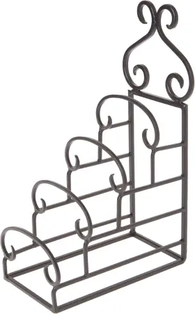 Ra18lpdg Dyna-glo Wrought Iron 4 Plate Table Stand 14.5 Inch H X 5.25 W 9.75 D