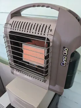 Rmc-8000 Dyna-glo Portable Propane Radiant Heater 8000 Btu