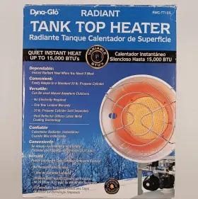 So40922 Dyna-glo Radiant Tank Top Heater 15 000 Btus