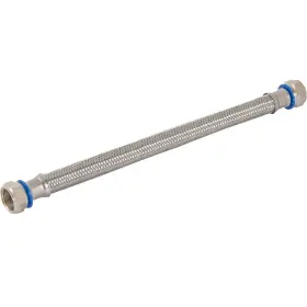 Eastman 091712482512 18 Inch Steel-flex Water Heater Connector 3/4 X Fip Swivel Br