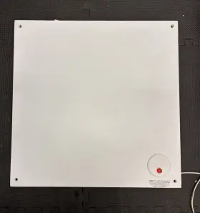 0602-602 Econo-heat 602 0602 Electric Wall Panel Convection Heater White