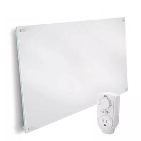 Econohome 6598 Wall Mount Space Heater Panel With Thermostat 600 Watt
