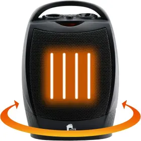 Econohome 850014890933 Portable Electric Space Heater Super Quiet Oscillating Fan Thermostat