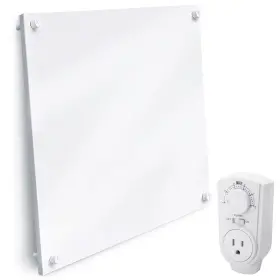 Mw-eh-400w Econohome Wall Mount Space Heater Panel - With Thermostat 400 Watt Convection