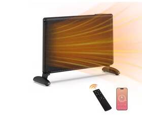 Edendirect 1012480957 1500w 16.54 Inch Electric Tower Ceramic Convection Space Heater Black