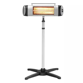 Edendirect 313057910957 1500-watt 7.87 Inch Electric White Compact Infrared Space Heater With Remote Cont