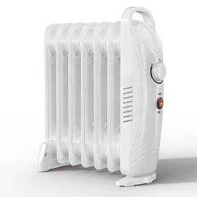 Edendirect 453958682024 700-watt White Electric Oil-filled Radiator Space Heater Without Verheat