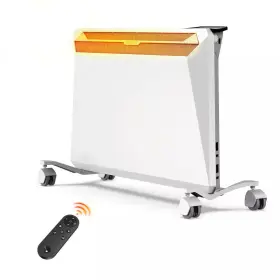 Edendirect 711181498134 1500 W 16.26 In Electric Ceramic Convection Space Heater White With Tip-over