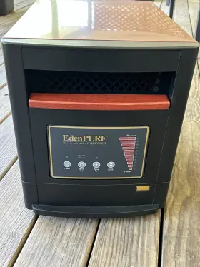 A4428 Edenpure 827463000381 Gen4 A4428/rtl Quartz Infrared Portable Heater 1500 Watt No Remote