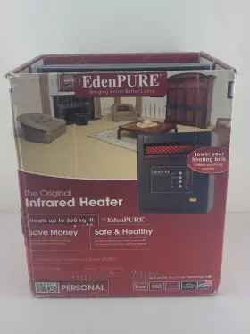 1000w Edenpure 827463000886 Eden Pure Original Quartz Infrared Personal Space Heater Up To 350 Sq. Ft